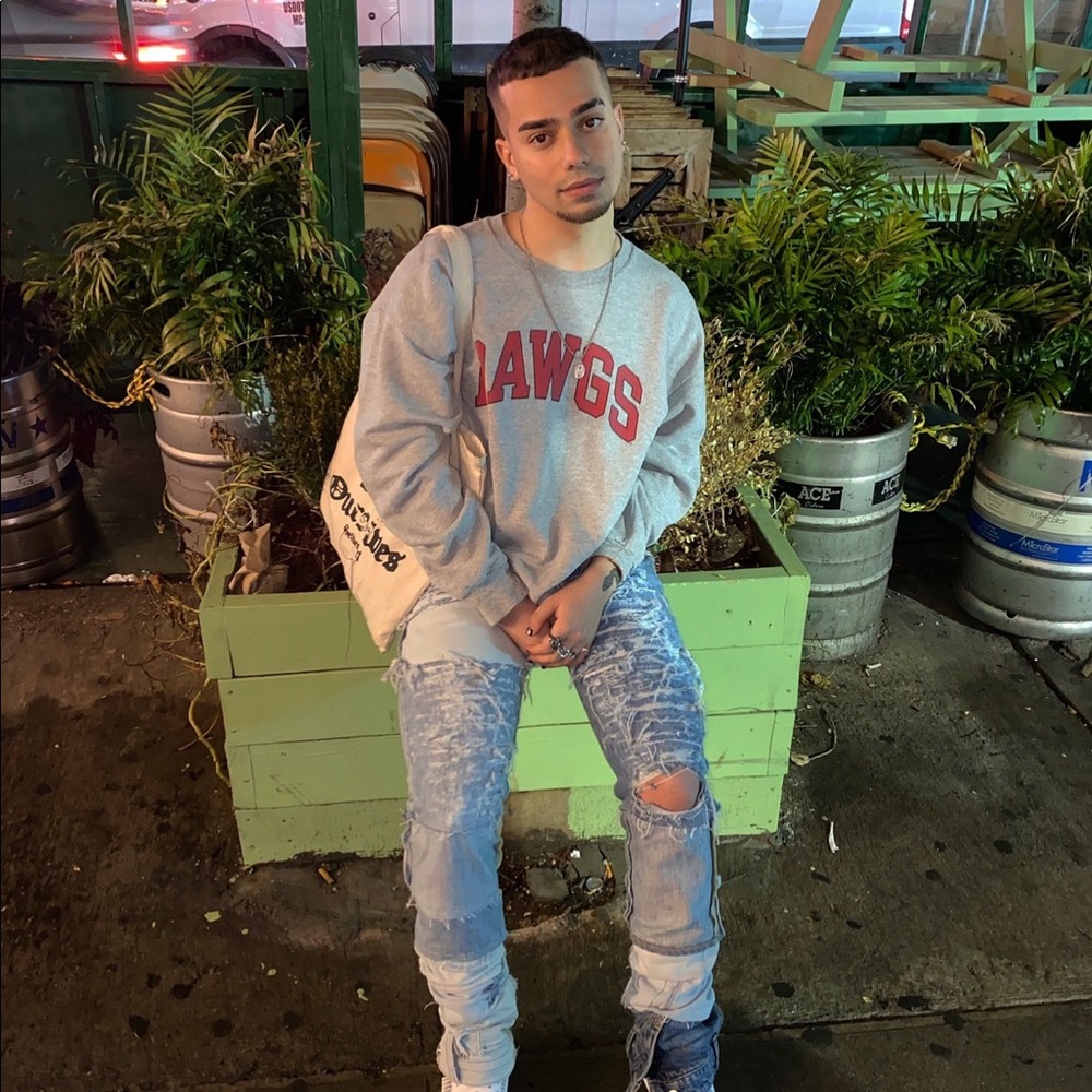Stacked jeans